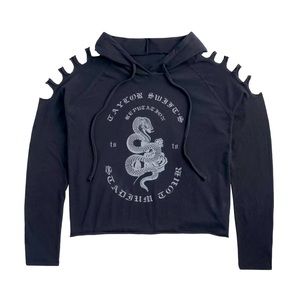 Taylor Swift Rep Tour Cropped Hoodie